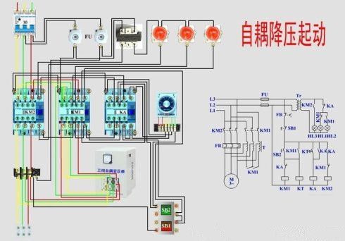 自耦降壓啟動柜原理